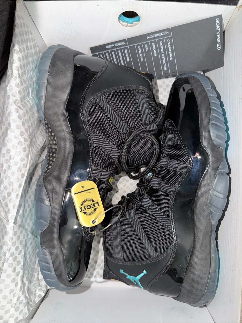 Jordan retro 11 - Black gamma